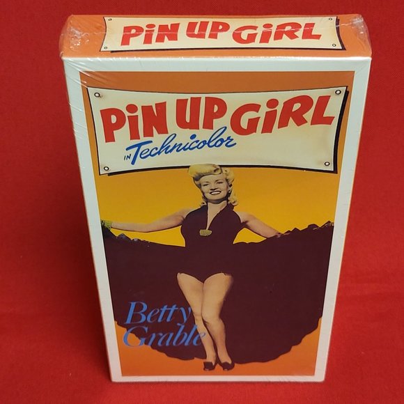 Pin Up Girl in Technicolor Betty Grable 1989 VHS New Sealed - Picture 5 of 8
